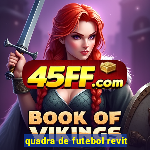 quadra de futebol revit